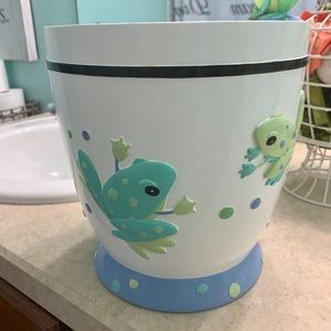 11 piece frog bathroom theme set